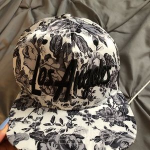 LA Floral Hat